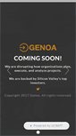 Mobile Screenshot of genoatech.com